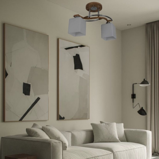 Люстра декоративна Sirius 9708/2 на 2 плафона  фото № 3