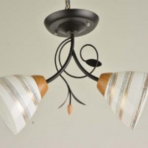 Люстра декоративна Sirius 1471/2 на 2 плафона