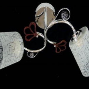 Люстра Sirius Ю 9581В/2 (на 2 плафони)