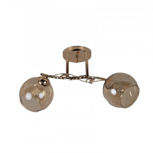 Люстра стельова Sirius Ю 9578A/2 на 2 плафона