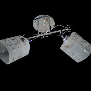 Люстра Sirius Ю 7218/2A (на 2 плафони)