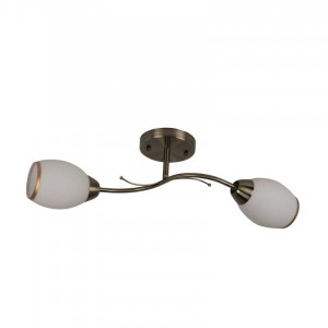 Люстра стельова Sirius Л 7616/2 на 2 плафона