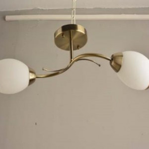 Люстра стельова Sirius Л 7616/2 на 2 плафона