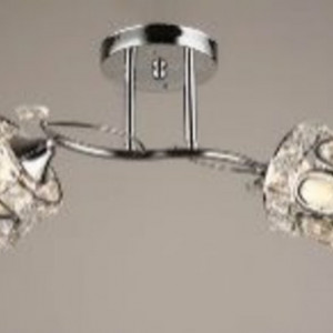 Люстра стельова Sirius B N3704/2 на 2 плафона