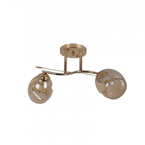 Люстра стельова Sirius Ю 7386A/2 на 2 плафона