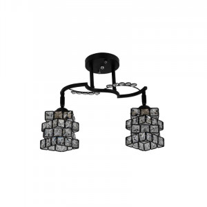 Люстра стельова Sirius Ю 7399/2 на 2 плафона