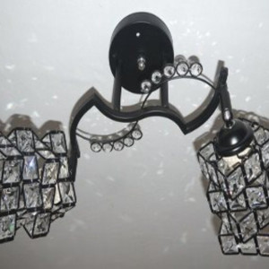 Люстра стельова Sirius Ю 7399/2 на 2 плафона