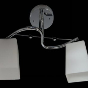 Люстра стельова Sirius Ю 7406B/2 на 2 плафона