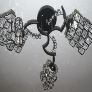 Люстра стельова Sirius Ю 7399/3 на 3 плафона