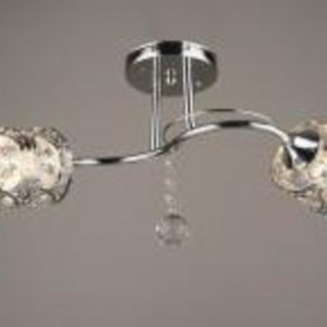 Люстра стельова Sirius B N3827/2 на 2 плафони