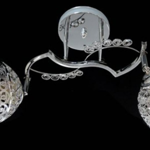 Люстра стельова Sirius Ю 7399В/2 на 2 плафона