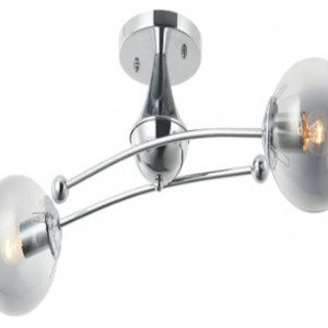 Люстра стельова Sirius Ю 9738В/2 на 2 плафона