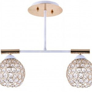 Люстра стельова Sirius Ю 9804А/2 на 2 плафона