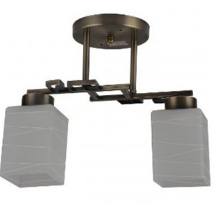 Люстра стельова Sirius LM 3072-2 на 2 плафона