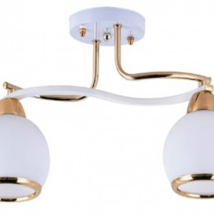 Люстра стельова Sirius Ю 9766А/2 на 2 плафона