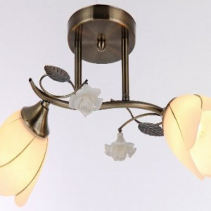 Люстра стельова Sirius B N2570/2 CR на 2 плафони