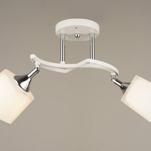 Люстра стельова Sirius B N4483/2 на 2 плафони з поворотнім механізмом