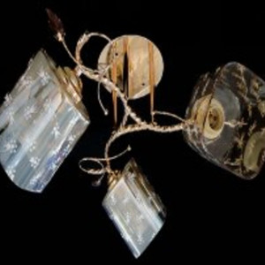 Люстра декоративна Sirius Ю 9248/3C FGD на 3 плафони