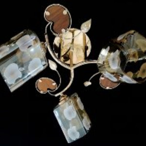 Люстра Sirius Ю 9370А/3 (на 3 плафони)