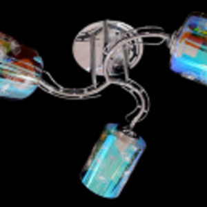 Люстра декоративна Sirius Ю 9390В/3 на 3 плафони