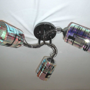 Люстра декоративна Sirius Ю 9390В/3 на 3 плафони