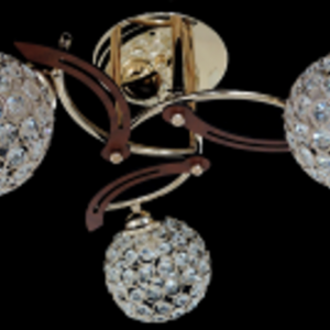 Люстра Sirius Ю 9261А/3 (на 3 плафони)