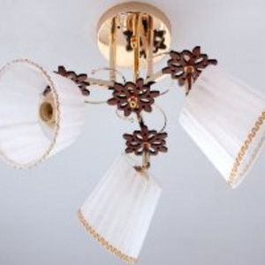 Люстра декоративна Sirius Ю 7154/3A на 3 плафони