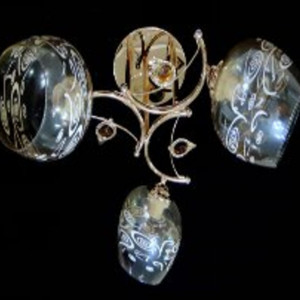 Люстра Sirius Ю 9274А/3 (на 3 плафони)