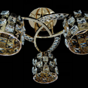 Люстра декоративна Sirius Ю 9355A/3 на 3 плафони