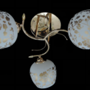 Люстра Sirius Ю 9506А/3 (на 3 плафони)