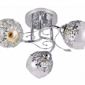 Люстра декоративна Sirius Ю 9162/3 CR на 3 плафони
