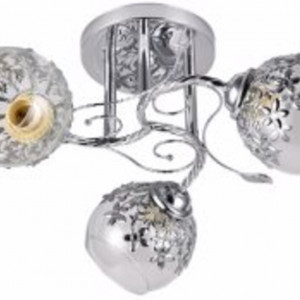 Люстра декоративна Sirius Ю 9162/3 CR на 3 плафони