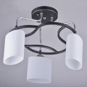 Люстра Sirius Л 6927/3 (на 3 плафони) BK+CR