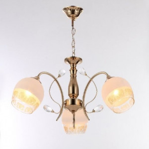 Люстра стельова Sirius B С0276/3 FGD на 3 плафони