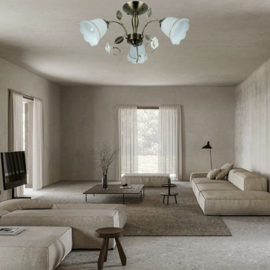 Люстра декоративна Sirius N2578/3 на 3 плафона  фото № 3