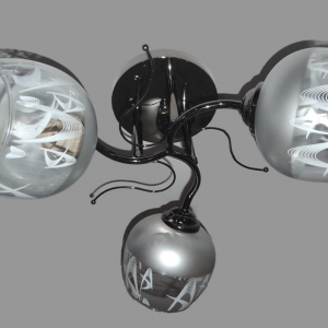 Люстра стельова Sirius Ю 9534/3 на 3 плафона