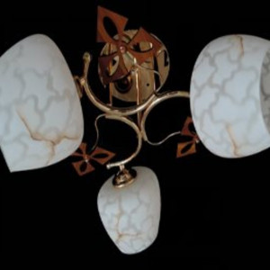 Люстра Sirius Ю 9544А/3 (на 3 плафони)