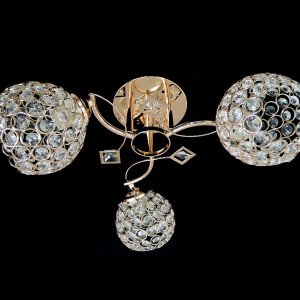 Люстра декоративна Sirius Ю 9555А/3 на 3 плафони