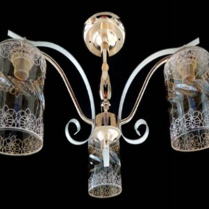 Люстра декоративна Sirius Ю 9579A/3 на 3 плафони