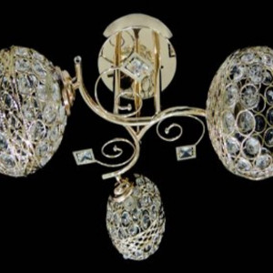 Люстра Sirius Ю 9631А/3 (на 3 плафони)