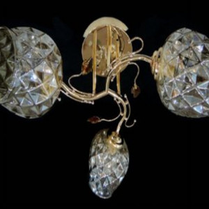 Люстра Sirius Ю 9633A/3 (на 3 плафони)