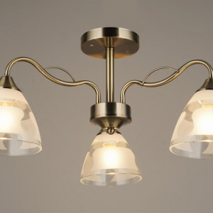 Люстра декоративна Sirius C1495/3 на 3 плафона