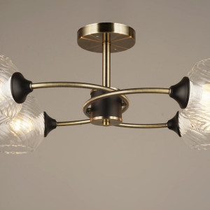 Люстра декоративна Sirius C1515/4 на 4 плафона