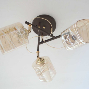 Люстра Sirius Ю 7184/3A (на 3 плафони)