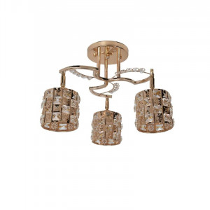 Люстра стельова Sirius Ю 7399A/3 на 3 плафона