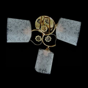 Люстра Sirius Ю 285D/3 (на 3 плафони)