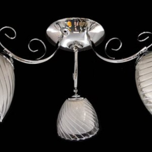 Люстра стельова Sirius Ю 7407В/3 на 3 плафона