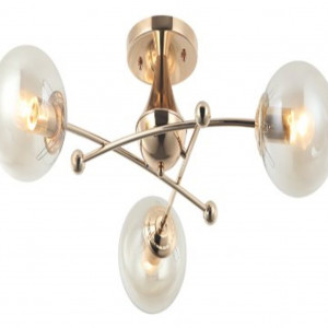 Люстра стельова Sirius Ю 9738А/3 на 3 плафона
