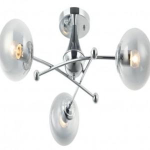Люстра стельова Sirius Ю 9738В/3 на 3 плафони