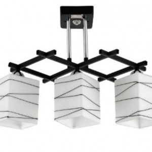 Люстра стельова Sirius DT 1739-3 на 3 плафона